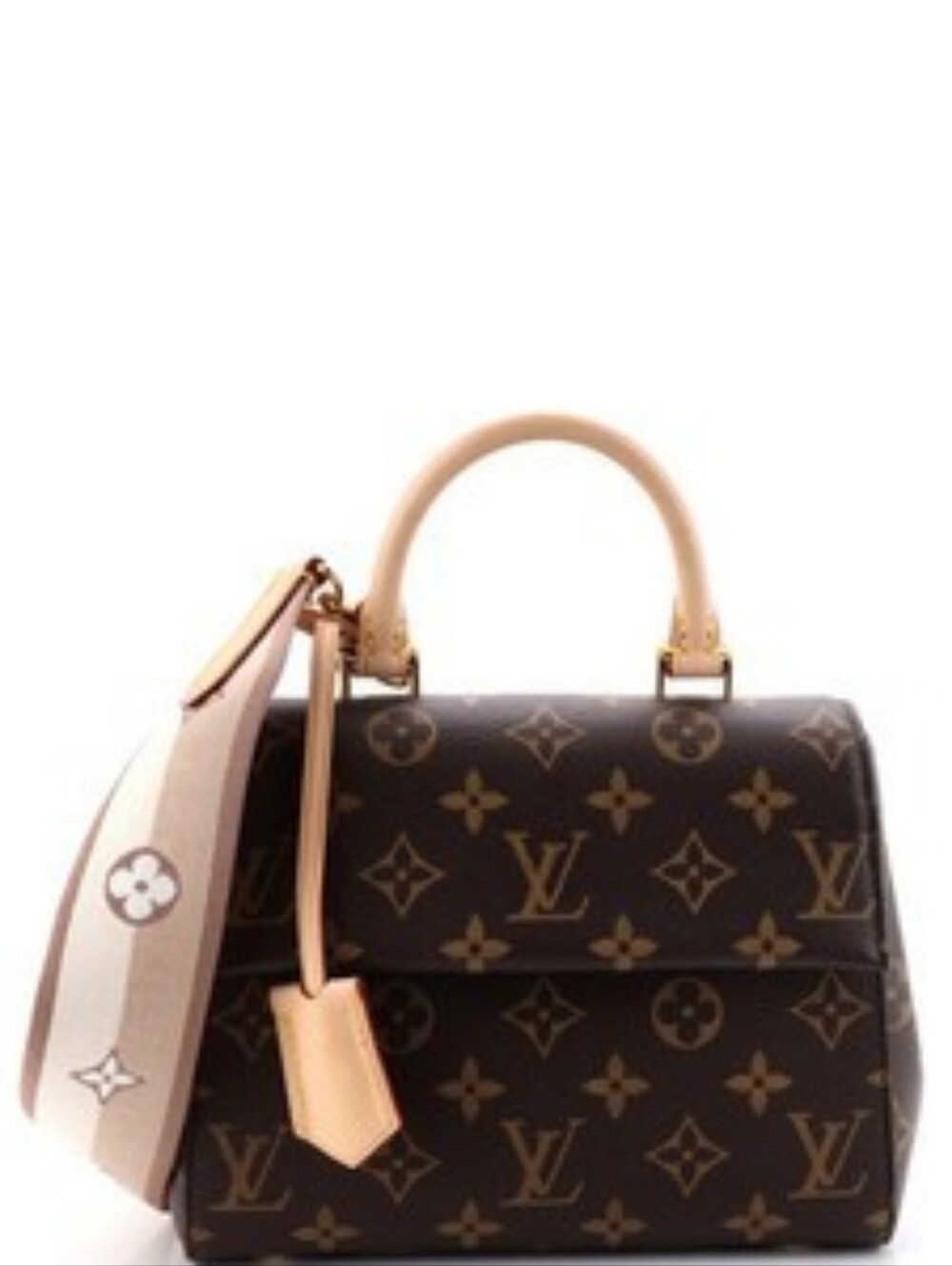 Authenticated LOUIS Vuitton LV M46055 Cluny Mini In Excellent CONDITION